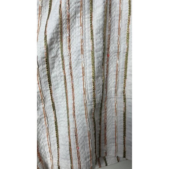 JOHNNY WAS  TEXTURED DRAWSTRING POM POM BEACH SHORTS XL - Picture 6 of 9